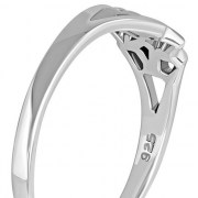 Delicate Celtic Knot Silver Ring, rp674